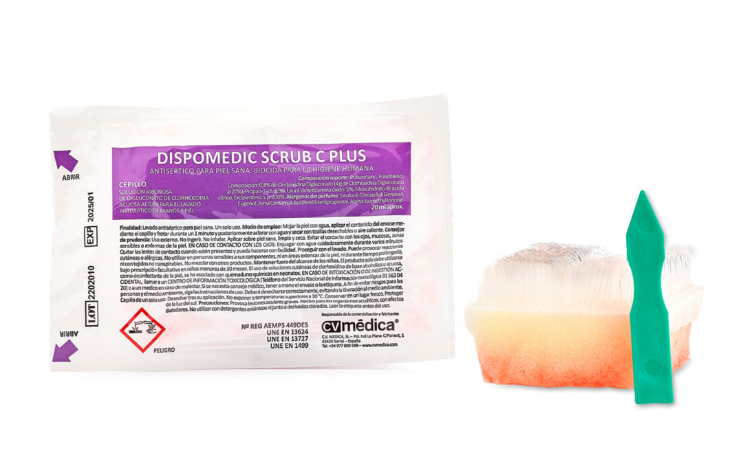 Dispomedic Scrub C Plus 0,8% CLX