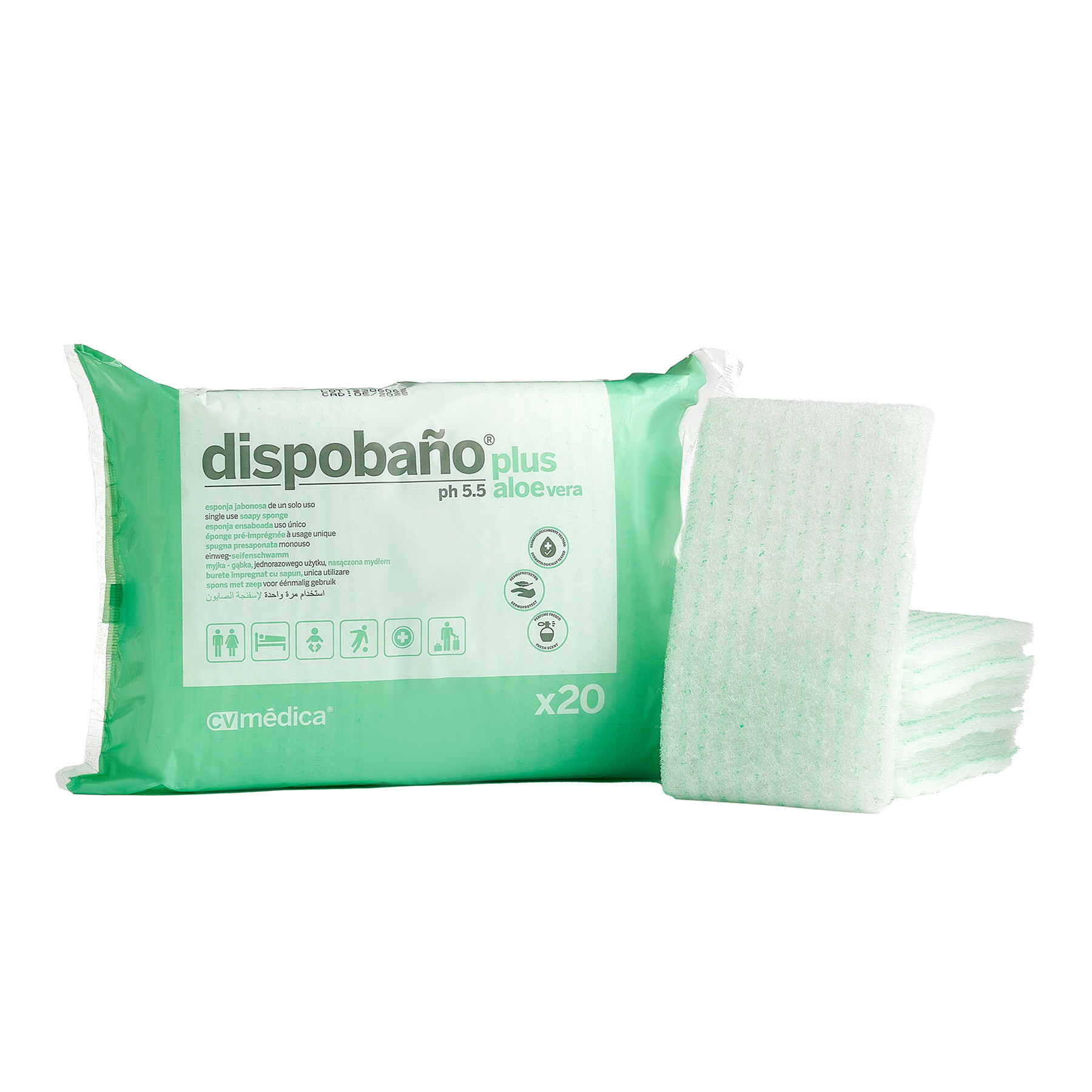 Esponja jabonosa, soapy sponge