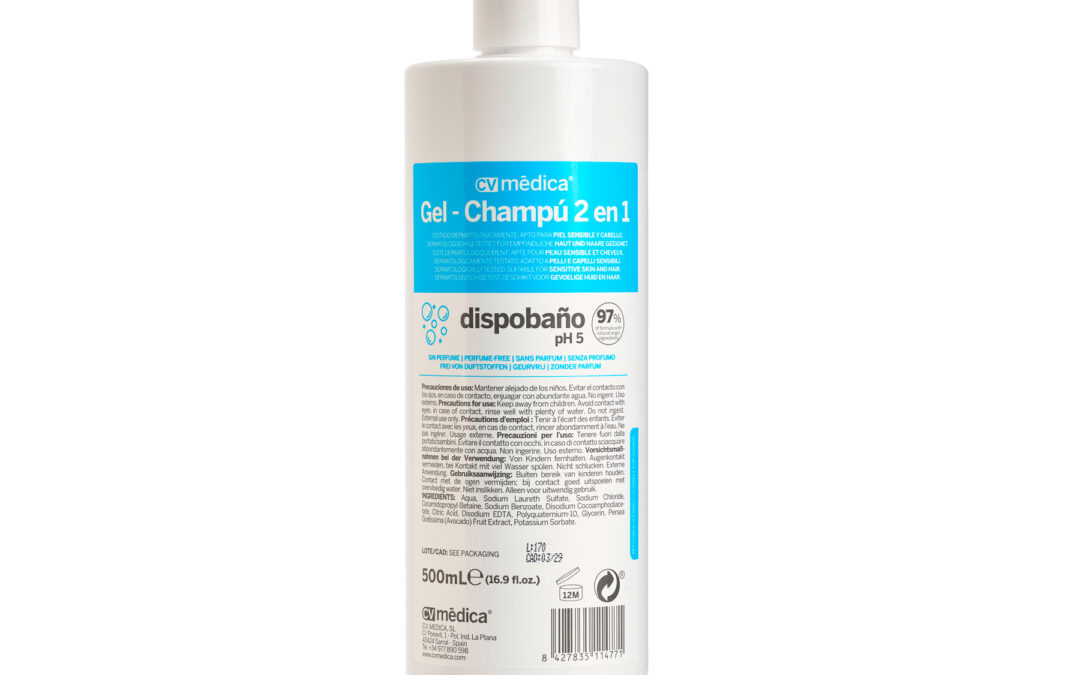 Shampoing-gel Dispobaño