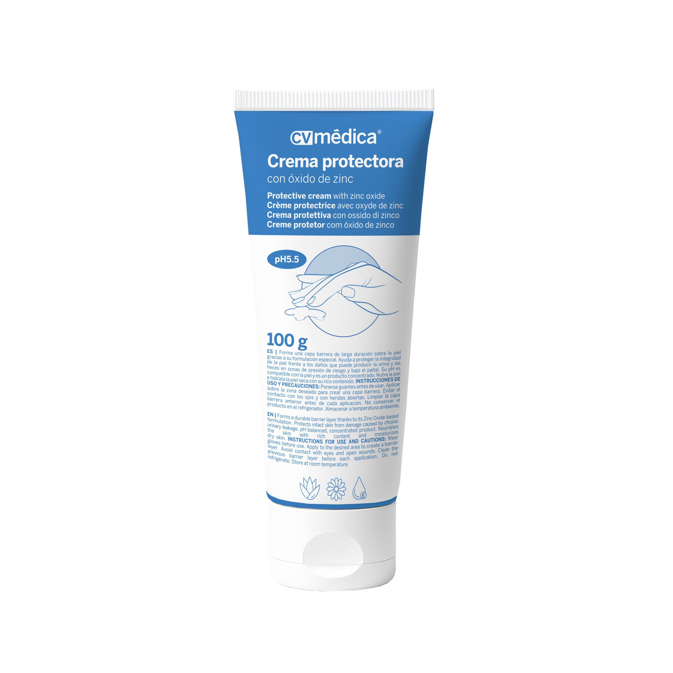 Crema con Óxido de Zinc